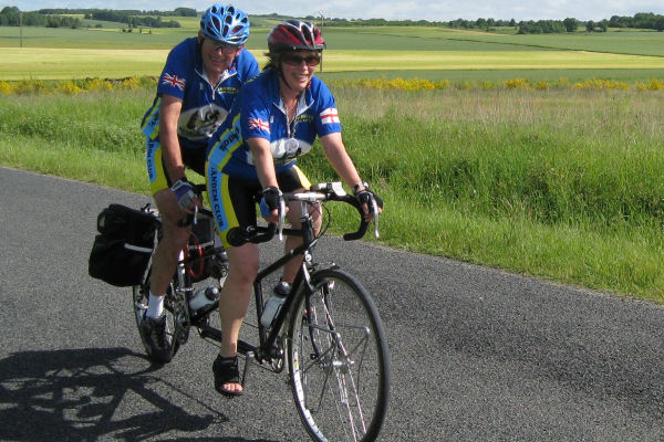 Tandem in the sunshine